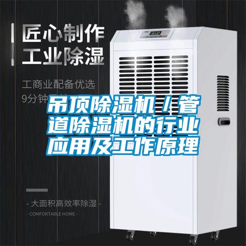 吊頂除濕機/管道除濕機的行業(yè)應(yīng)用及工作原理