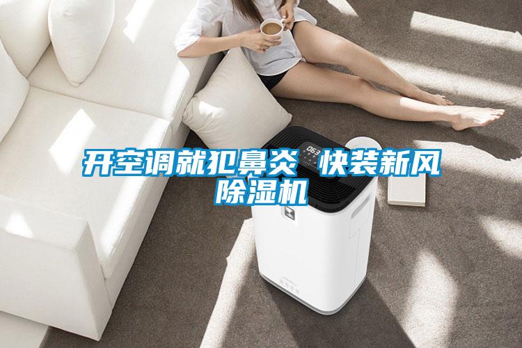 開空調(diào)就犯鼻炎 快裝新風除濕機