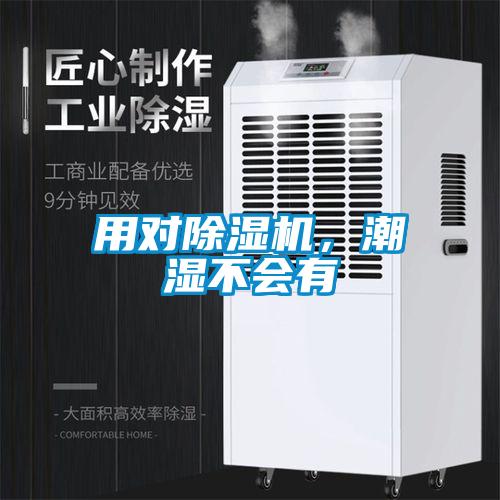 用對除濕機,潮濕不會有
