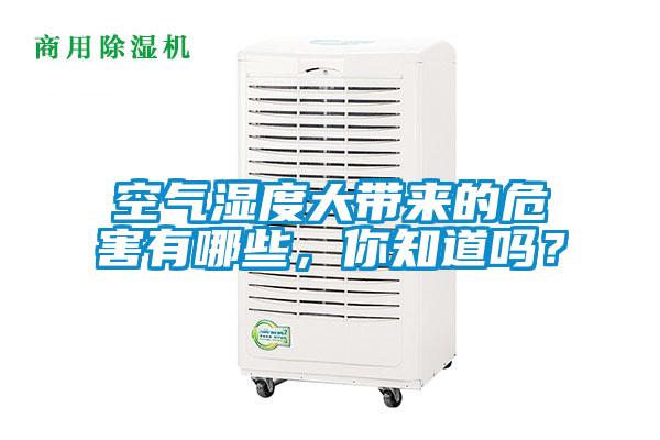 空氣濕度大帶來的危害有哪些，你知道嗎？