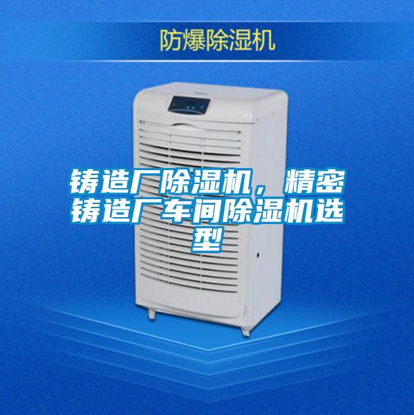 鑄造廠除濕機(jī)，精密鑄造廠車間除濕機(jī)選型