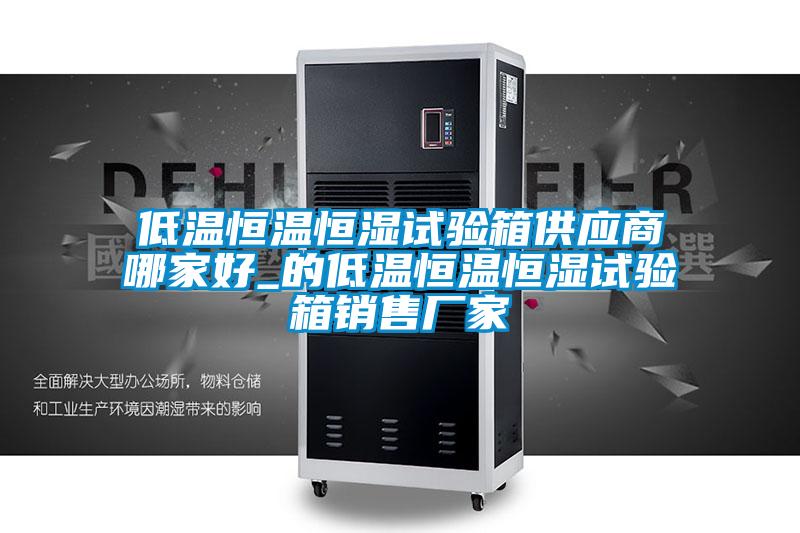 低溫恒溫恒濕試驗(yàn)箱供應(yīng)商哪家好_的低溫恒溫恒濕試驗(yàn)箱銷(xiāo)售廠(chǎng)家