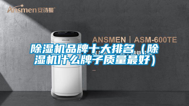 除濕機品牌十大排名(除濕機什么牌子質(zhì)量最好)
