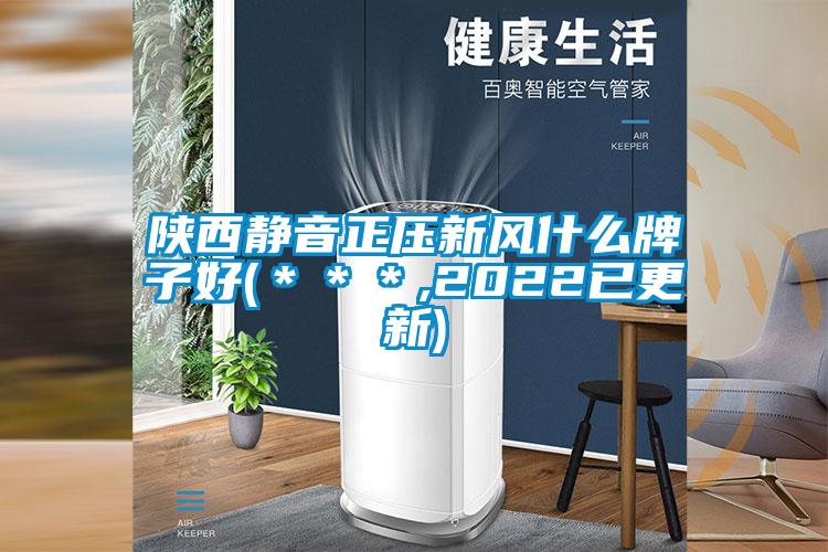 陜西靜音正壓新風(fēng)什么牌子好(***,2022已更新)