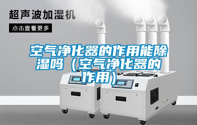 空氣凈化器的作用能除濕嗎(空氣凈化器的作用)