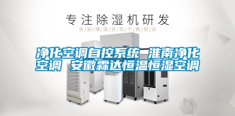 凈化空調自控系統(tǒng) 淮南凈化空調 安徽霖達恒溫恒濕空調