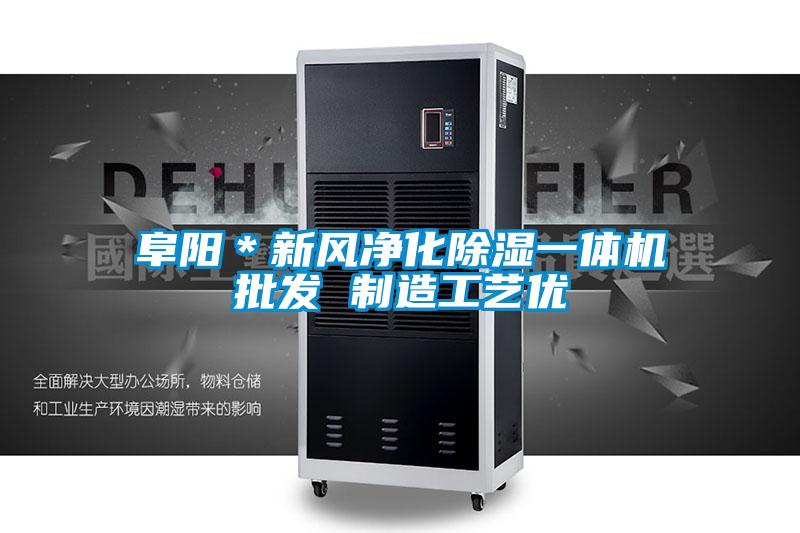 阜陽*新風(fēng)凈化除濕一體機批發(fā) 制造工藝優(yōu)
