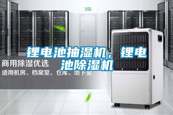 鋰電池抽濕機(jī),鋰電池除濕機(jī)