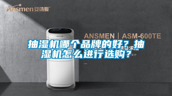 抽濕機哪個品牌的好？抽濕機怎么進行選購？