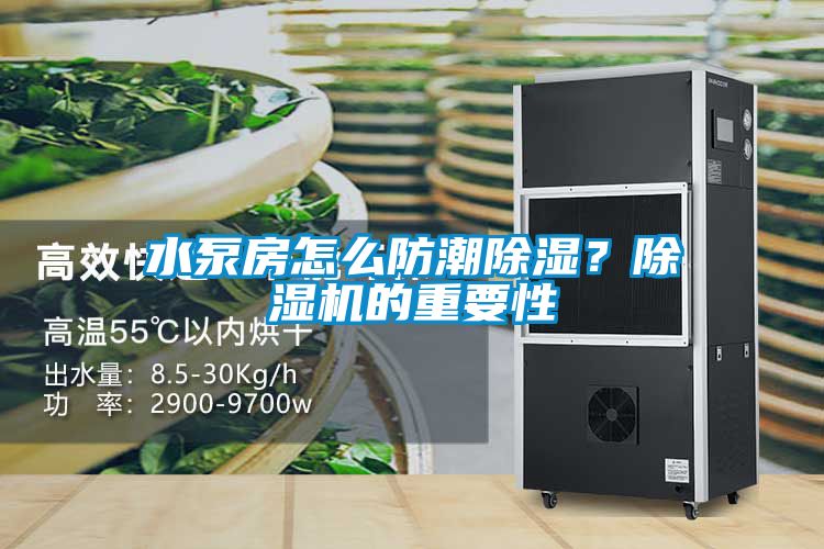 水泵房怎么防潮除濕?除濕機(jī)的重要性