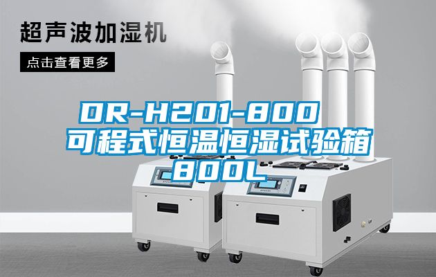 DR-H201-800 可程式恒溫恒濕試驗箱800L