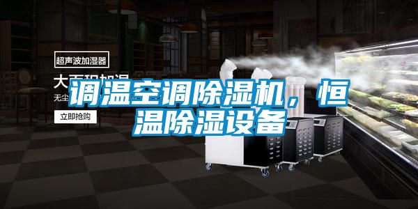 調溫空調除濕機,恒溫除濕設備